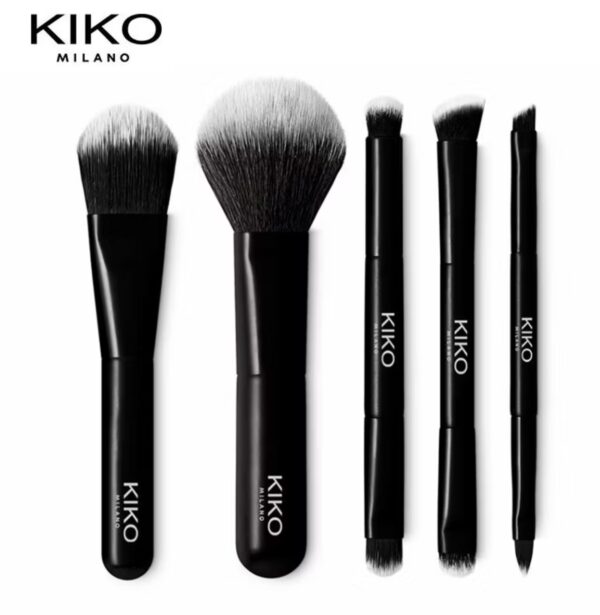 KIKO Milano Conjunto de pincéis de maquiagem / 5pcs+Saco organizador - Image 6